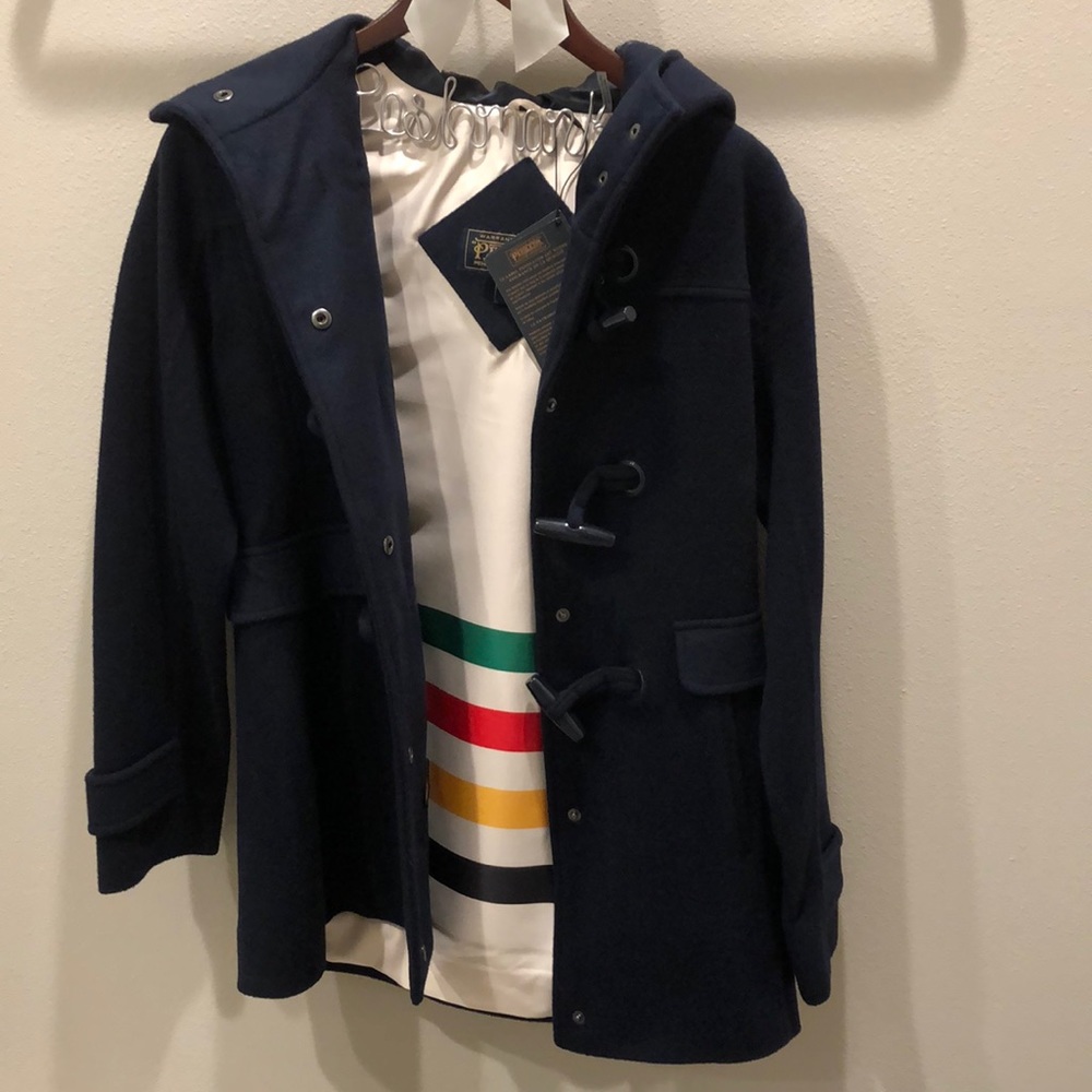 NWT Pendleton Navy Coat- XS 💙